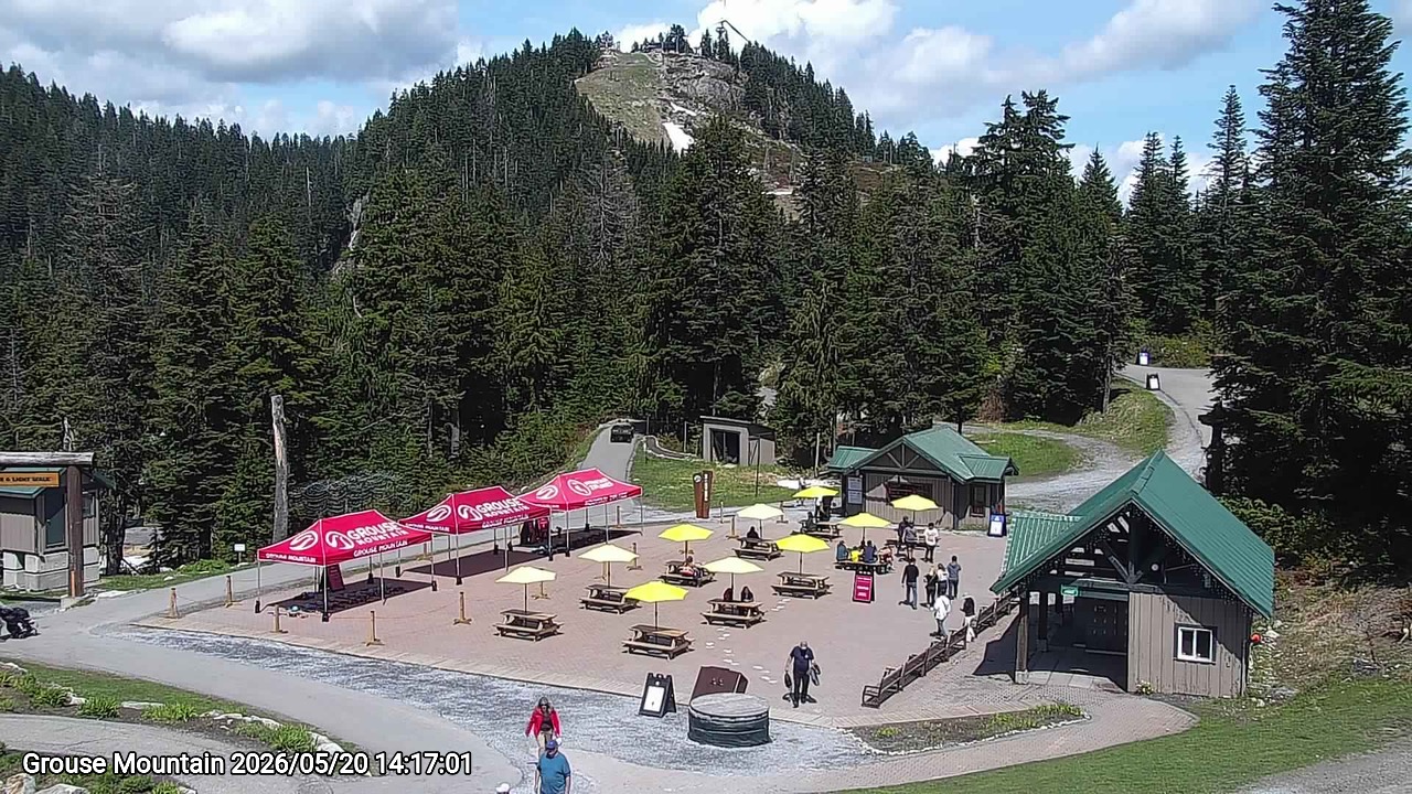 Webcam frame from Grouse Mountain on 2026/05/20