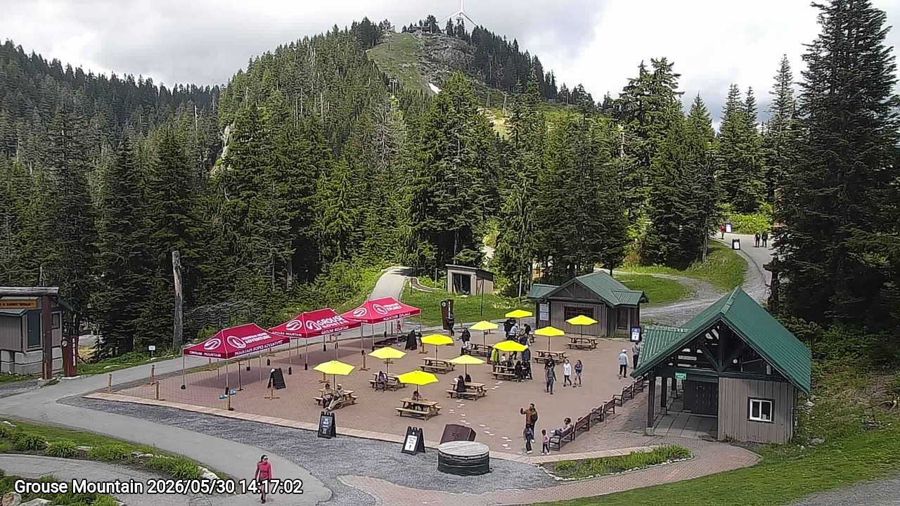 Webcam frame from Grouse Mountain on 2026/05/30
