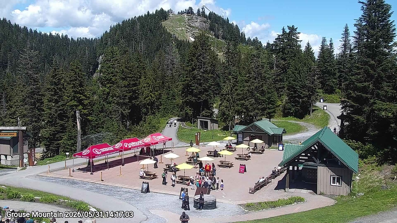 Webcam frame from Grouse Mountain on 2026/05/31