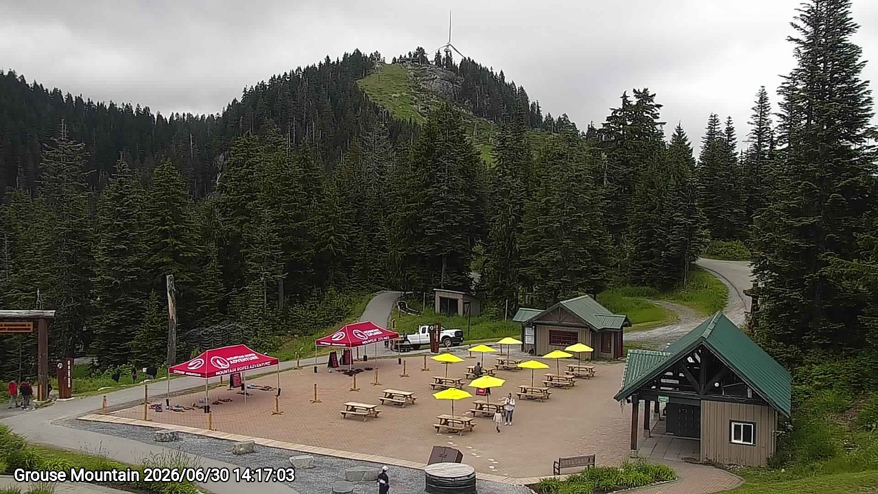 Webcam frame from Grouse Mountain on 2026/06/30