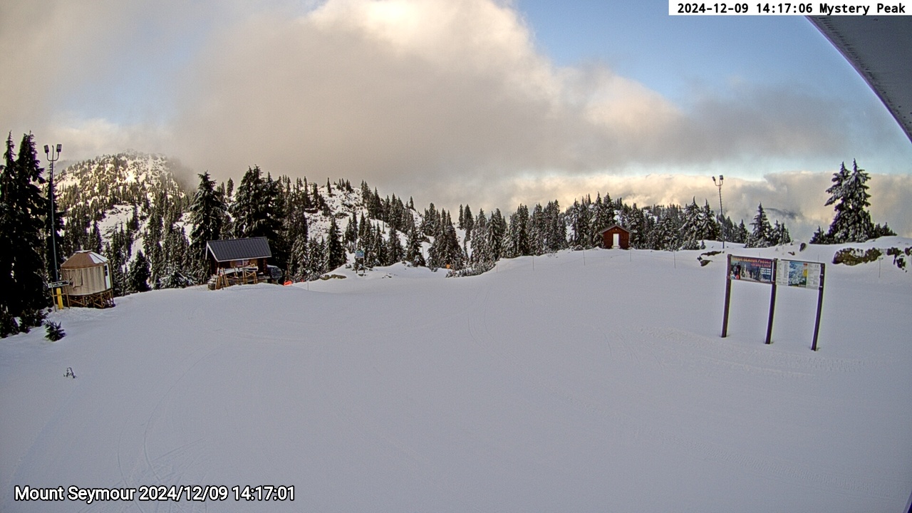Webcam frame from Mount Seymour on 2024/12/09
