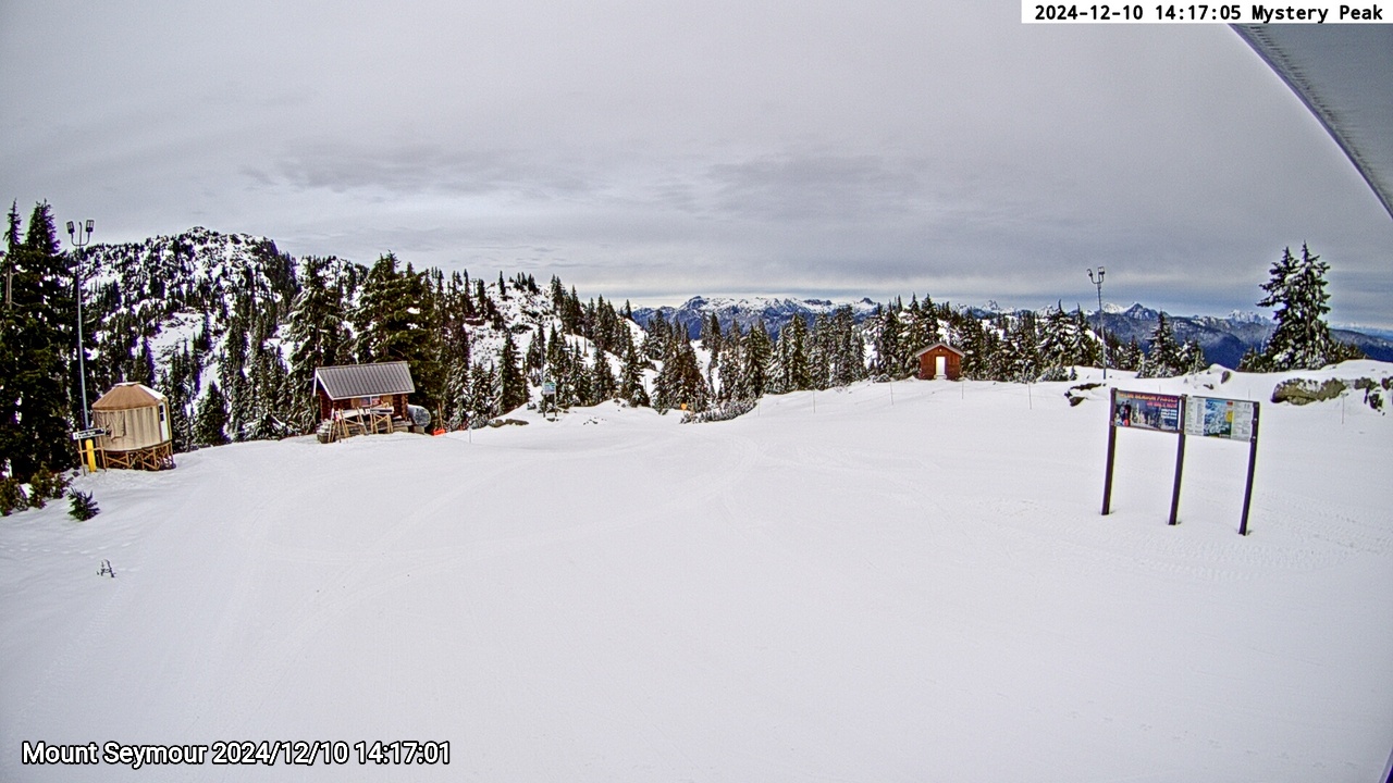 Webcam frame from Mount Seymour on 2024/12/10
