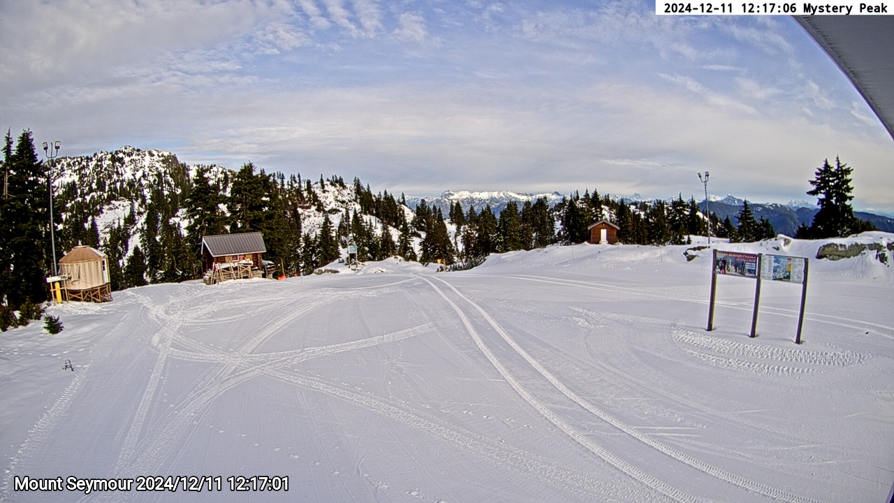 Webcam frame from Mount Seymour at 2024/12/11 12:00