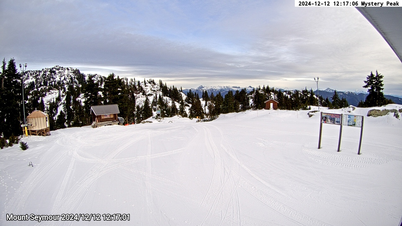 Webcam frame from Mount Seymour at 2024/12/12 12:00