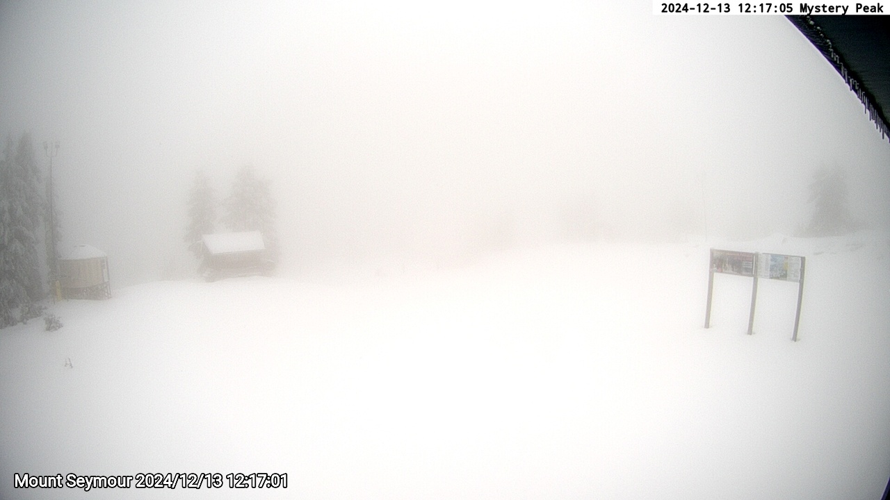 Webcam frame from Mount Seymour at 2024/12/13 12:00