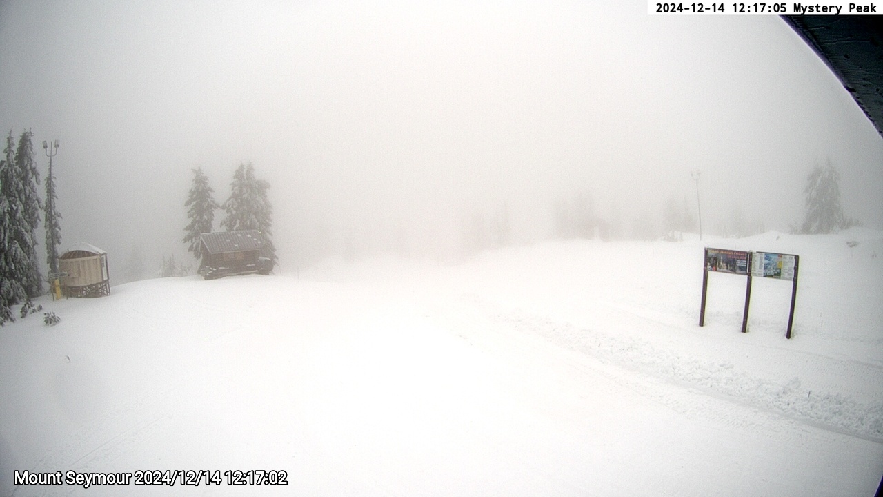 Webcam frame from Mount Seymour at 2024/12/14 12:00