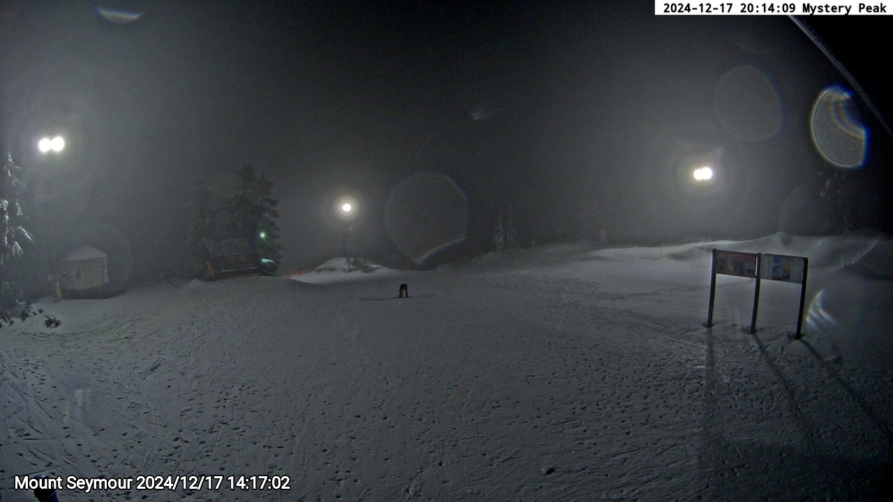 Webcam frame from Mount Seymour on 2024/12/17