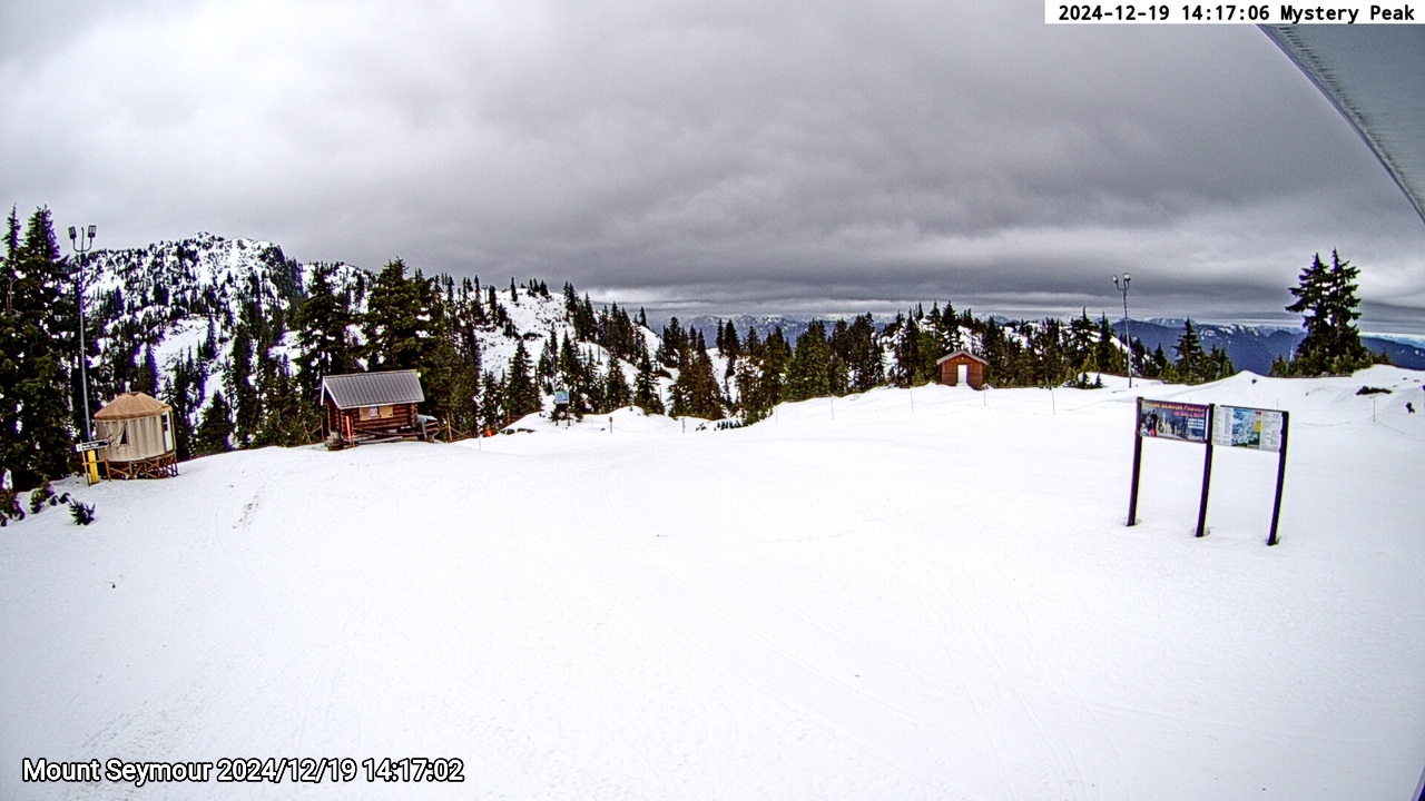 Webcam frame from Mount Seymour on 2024/12/19