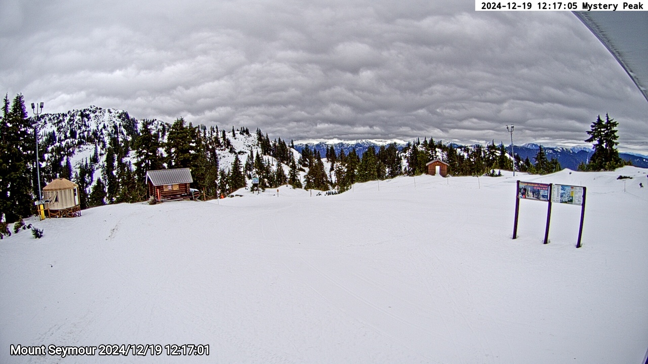 Webcam frame from Mount Seymour at 2024/12/19 12:00