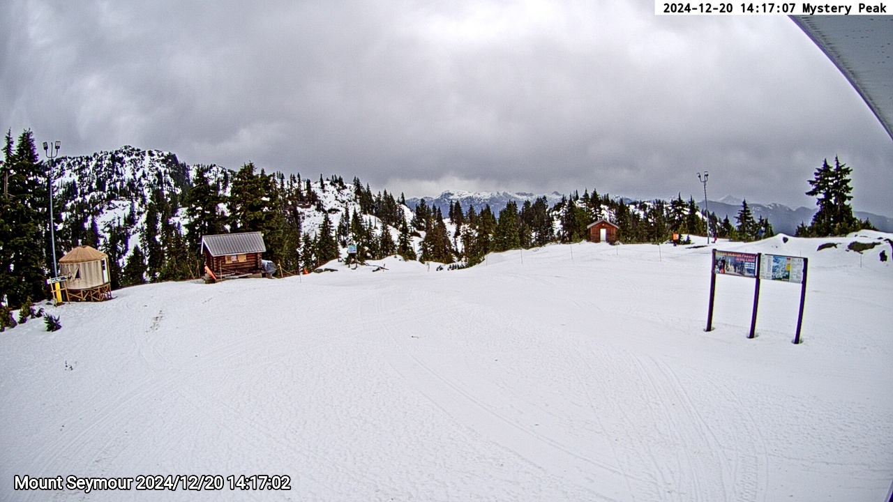 Webcam frame from Mount Seymour on 2024/12/20