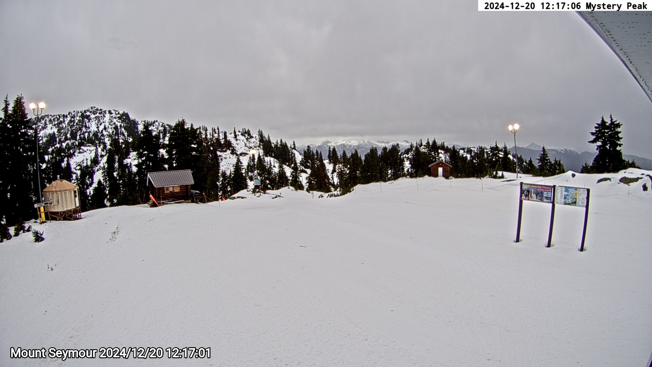 Webcam frame from Mount Seymour at 2024/12/20 12:00