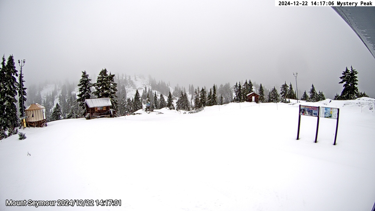 Webcam frame from Mount Seymour on 2024/12/22