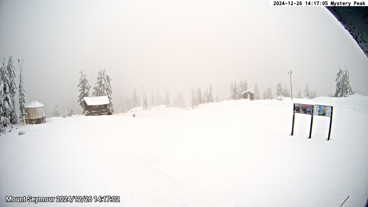 Webcam frame from Mount Seymour on 2024/12/26