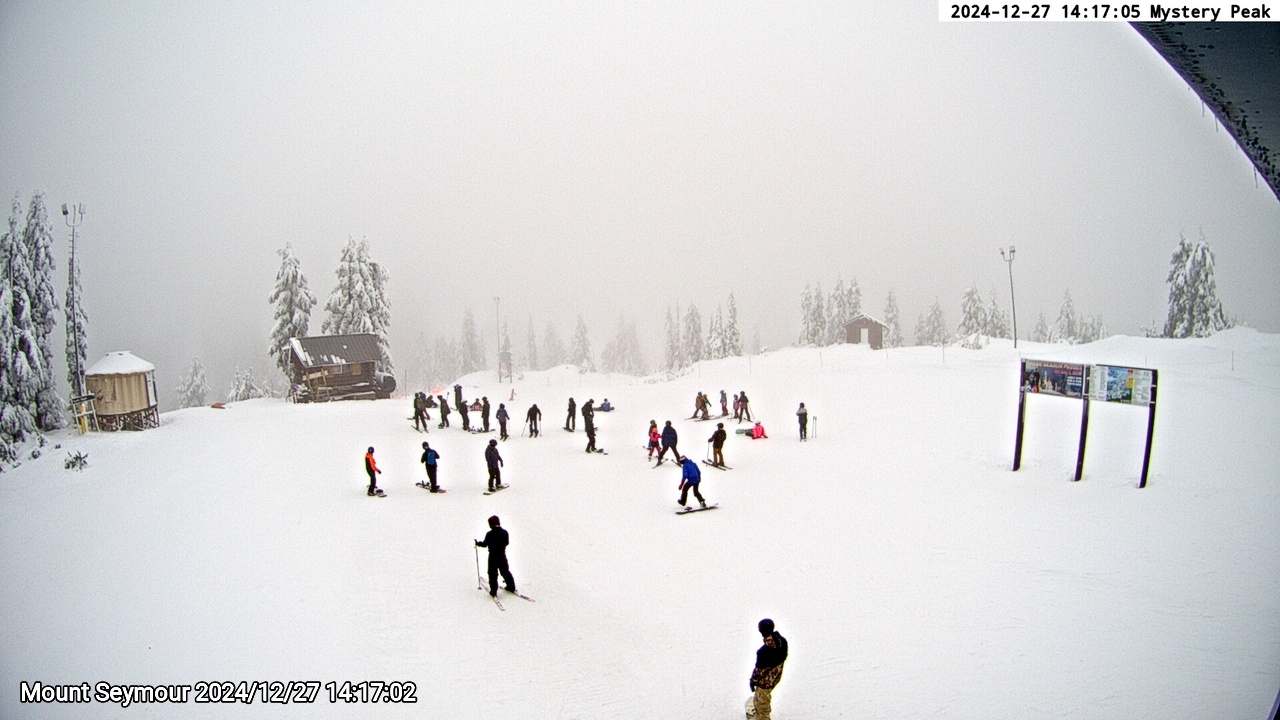 Webcam frame from Mount Seymour on 2024/12/27