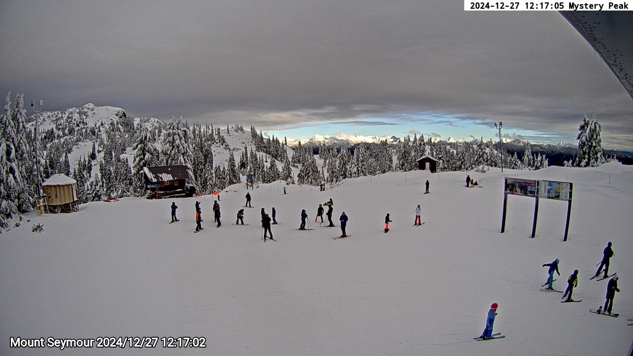 Webcam frame from Mount Seymour at 2024/12/27 12:00