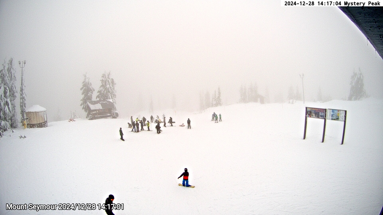 Webcam frame from Mount Seymour on 2024/12/28