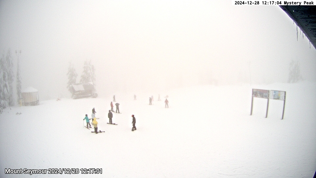 Webcam frame from Mount Seymour at 2024/12/28 12:00