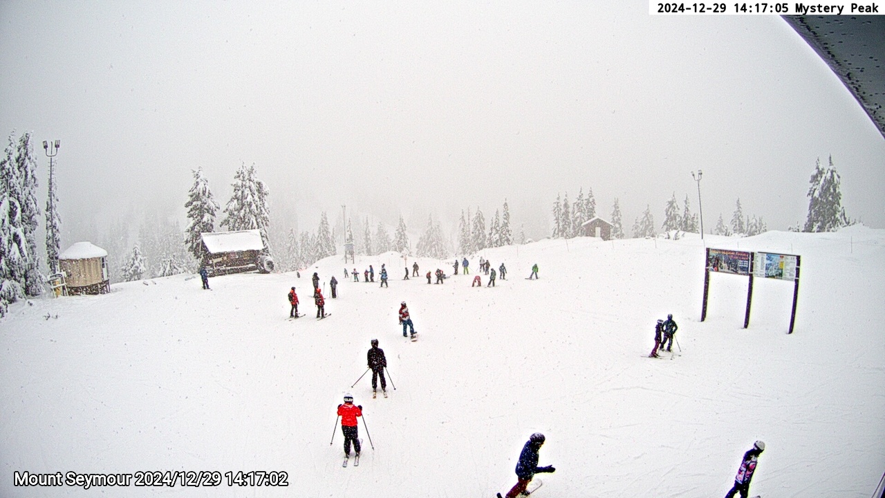Webcam frame from Mount Seymour on 2024/12/29