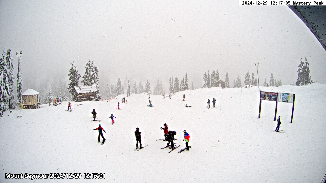Webcam frame from Mount Seymour at 2024/12/29 12:00