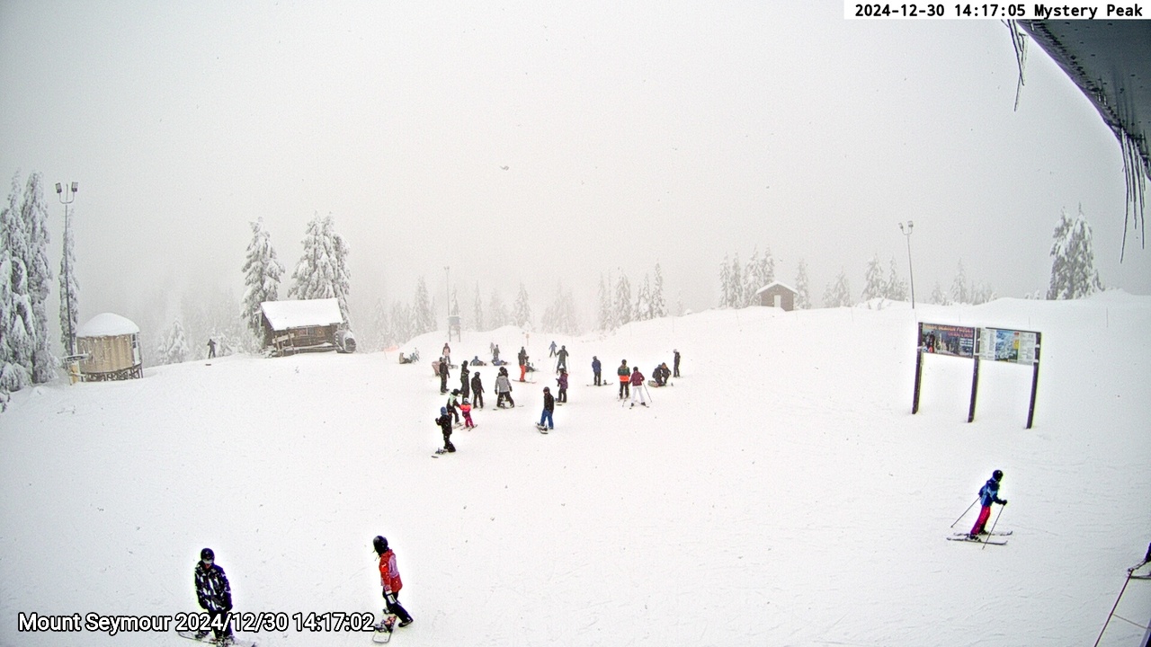 Webcam frame from Mount Seymour on 2024/12/30