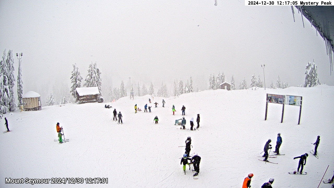 Webcam frame from Mount Seymour at 2024/12/30 12:00