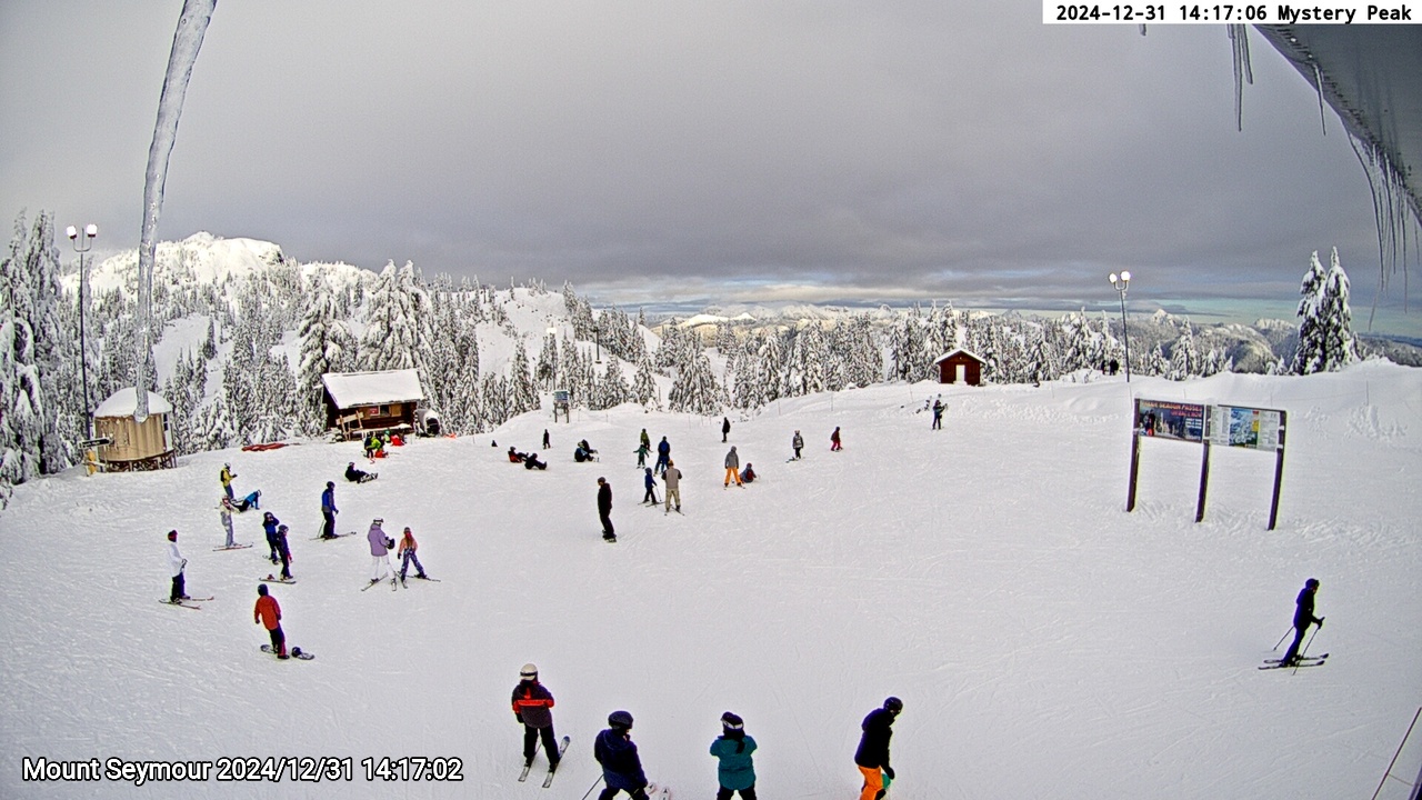 Webcam frame from Mount Seymour on 2024/12/31