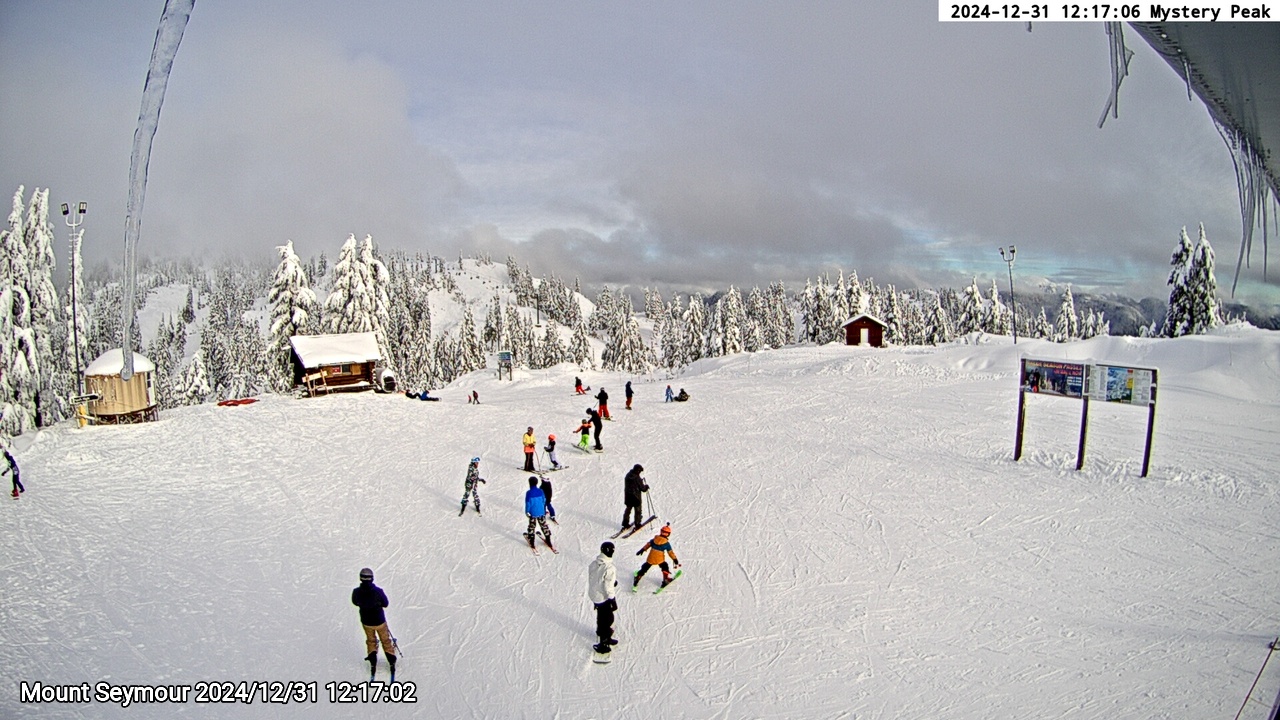 Webcam frame from Mount Seymour at 2024/12/31 12:00