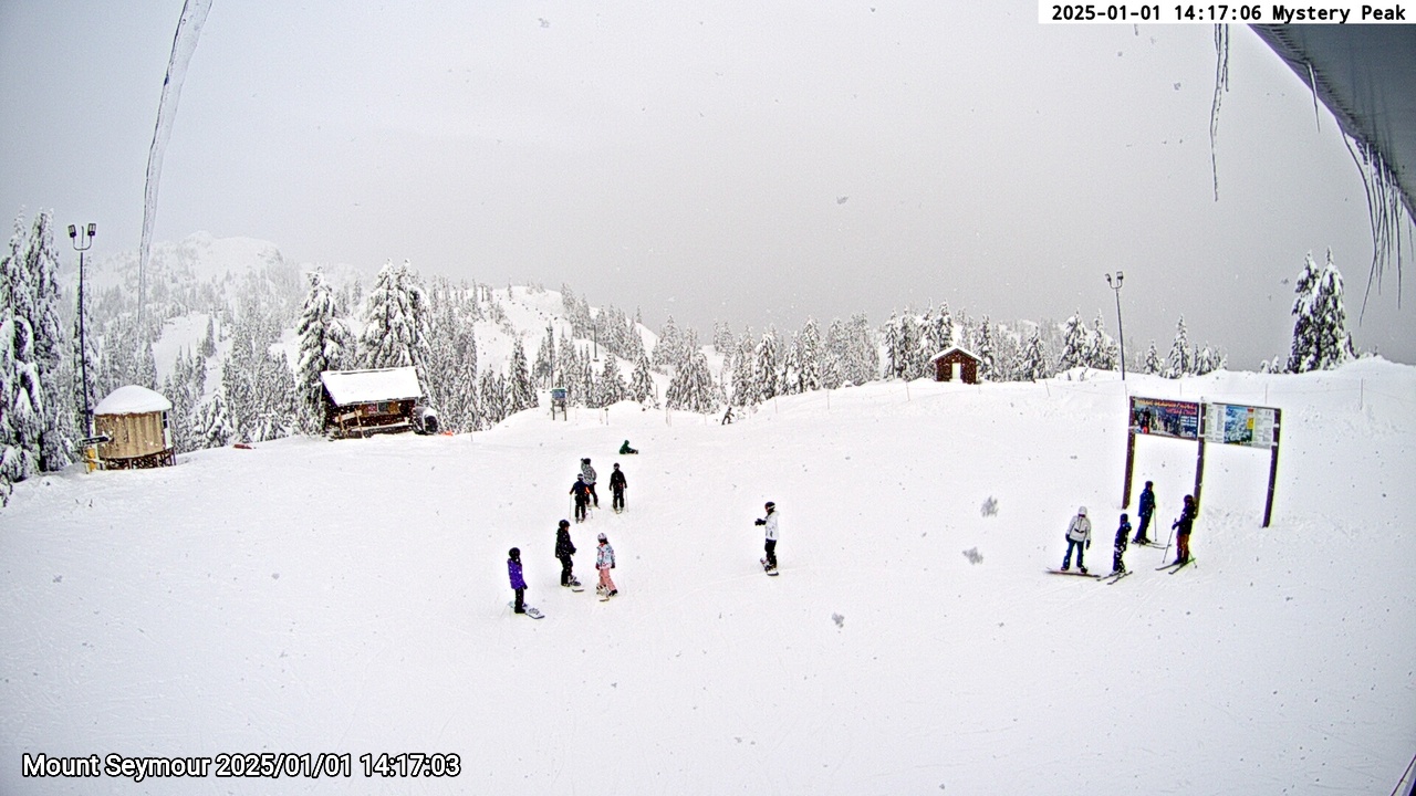 Webcam frame from Mount Seymour on 2025/01/01