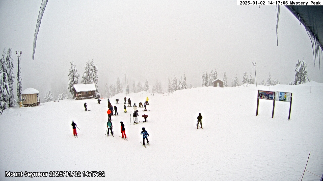 Webcam frame from Mount Seymour on 2025/01/02
