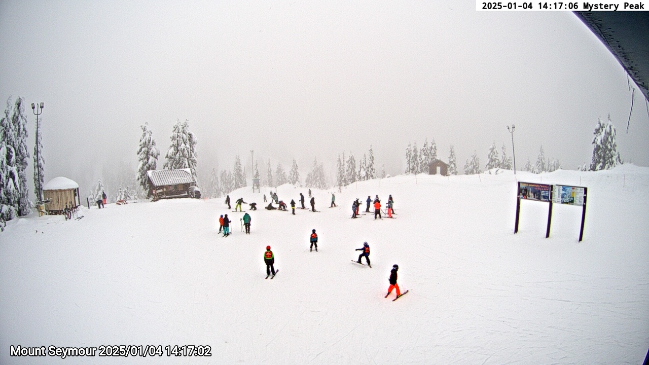 Webcam frame from Mount Seymour on 2025/01/04