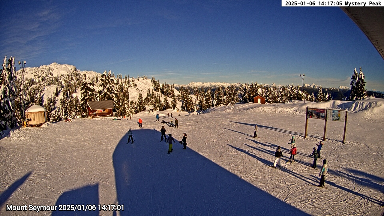 Webcam frame from Mount Seymour on 2025/01/06