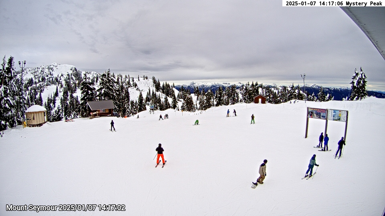Webcam frame from Mount Seymour on 2025/01/07