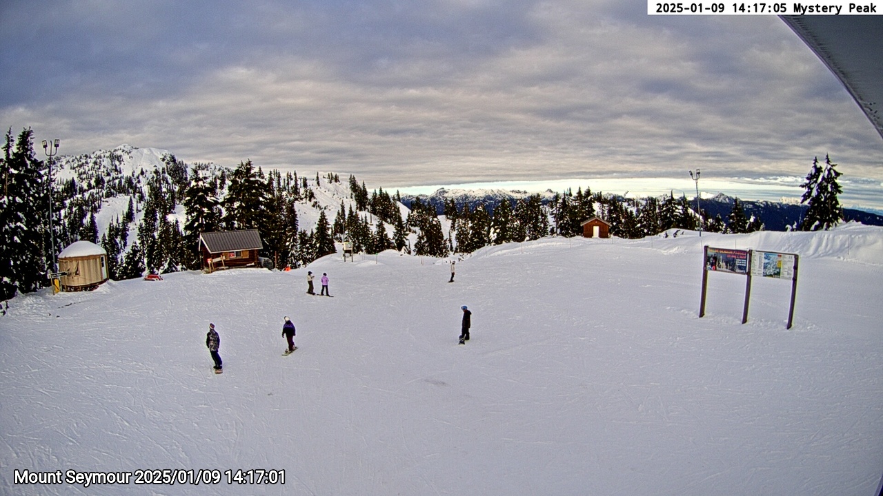 Webcam frame from Mount Seymour on 2025/01/09
