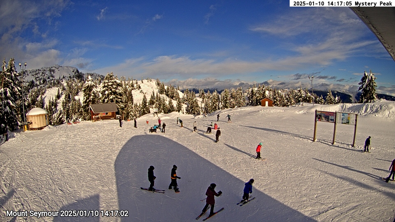 Webcam frame from Mount Seymour on 2025/01/10