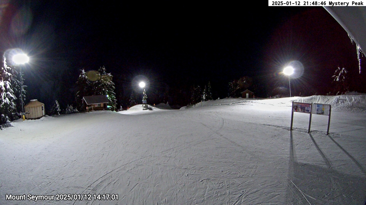 Webcam frame from Mount Seymour on 2025/01/12