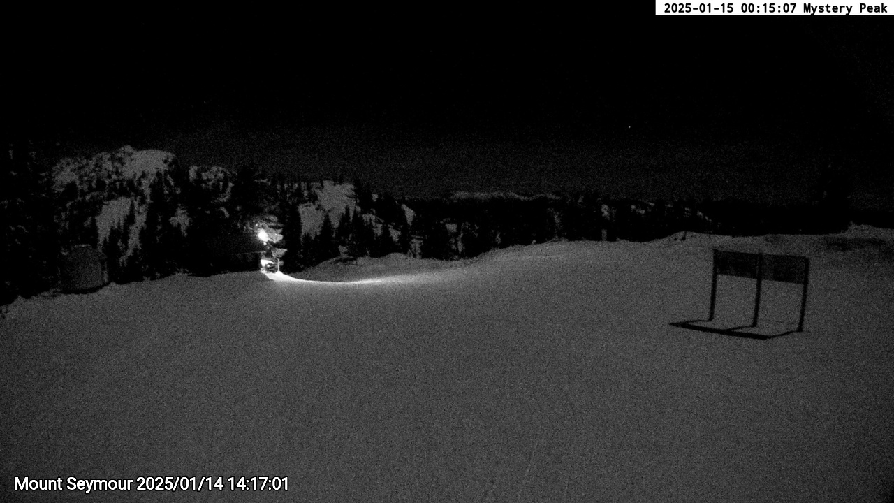 Webcam frame from Mount Seymour on 2025/01/14