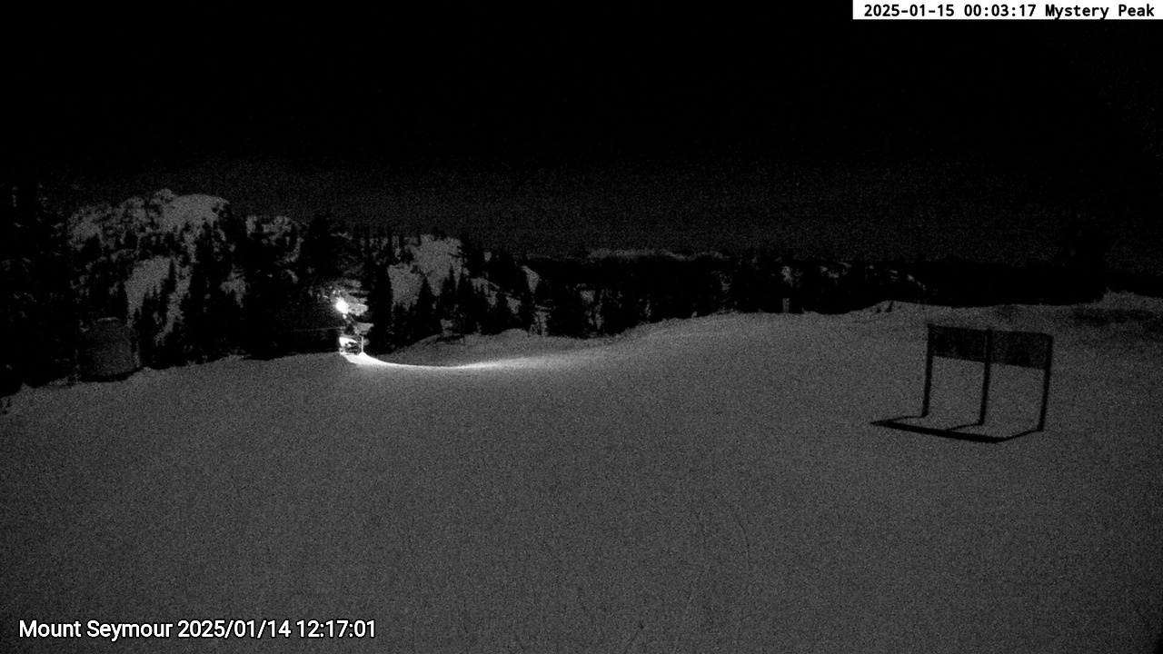Webcam frame from Mount Seymour at 2025/01/14 12:00