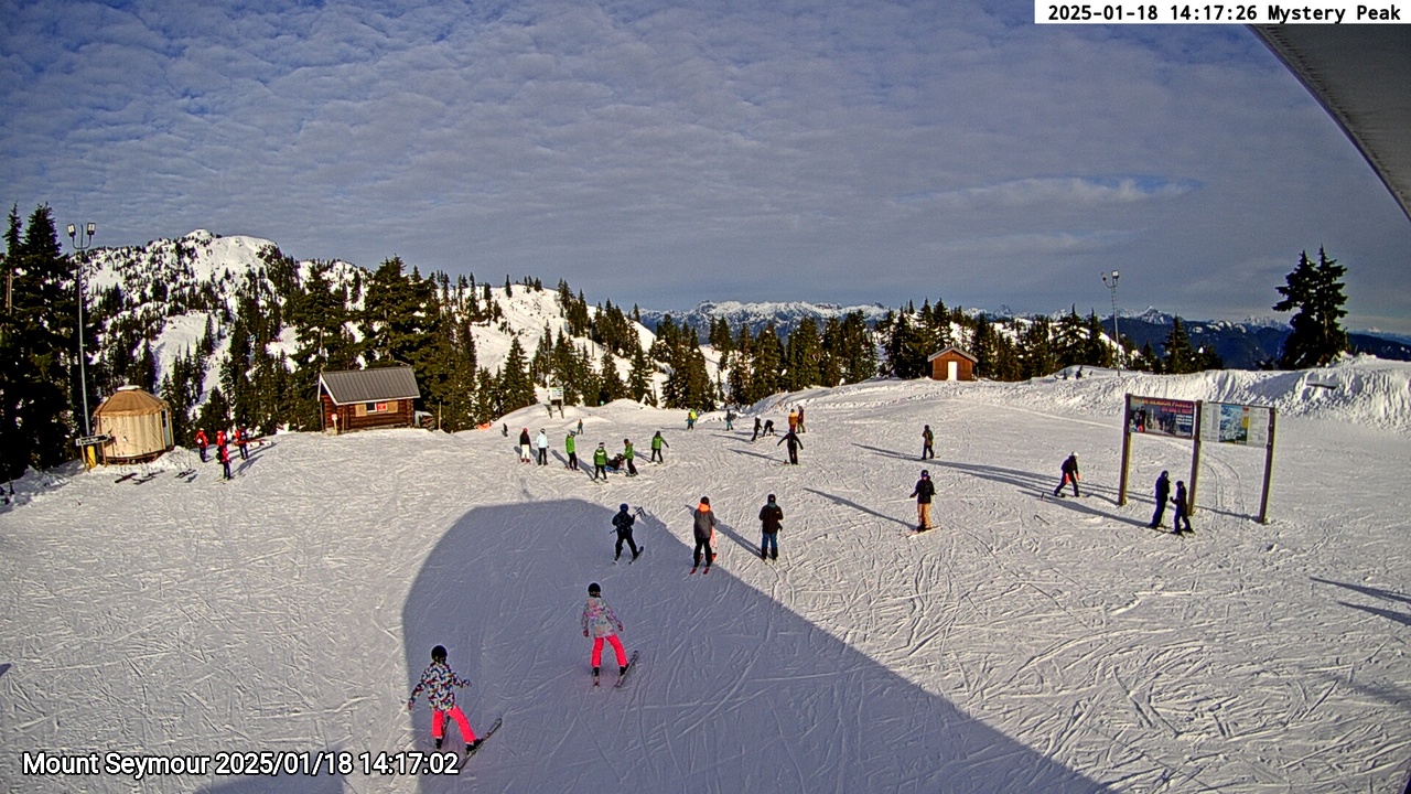 Webcam frame from Mount Seymour on 2025/01/18