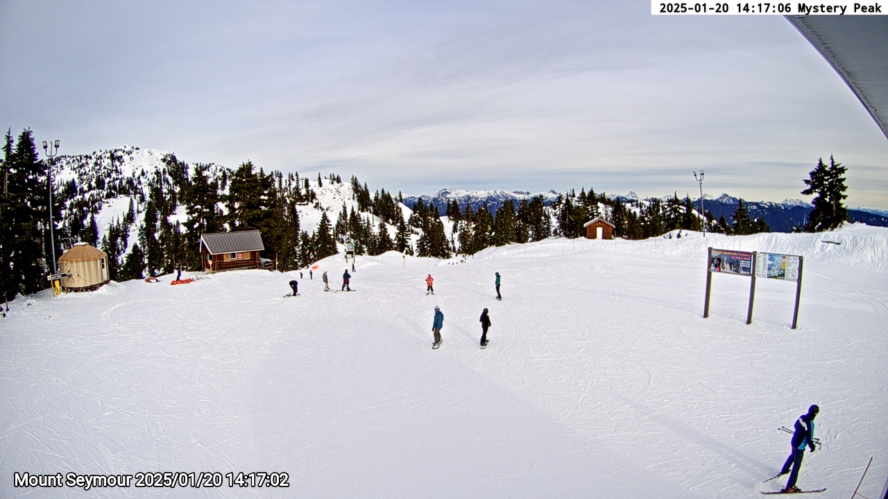 Webcam frame from Mount Seymour on 2025/01/20