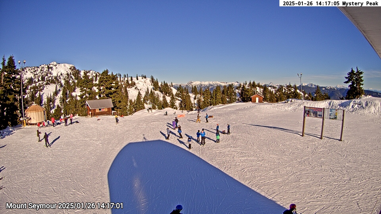 Webcam frame from Mount Seymour on 2025/01/26