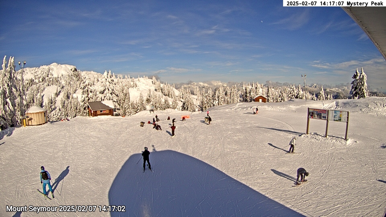 Webcam frame from Mount Seymour on 2025/02/07