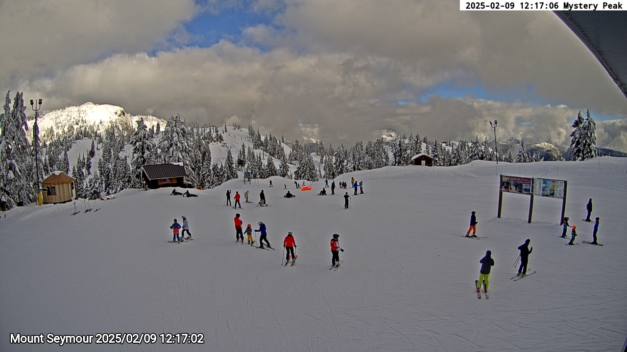 Webcam frame from Mount Seymour at 2025/02/09 12:00