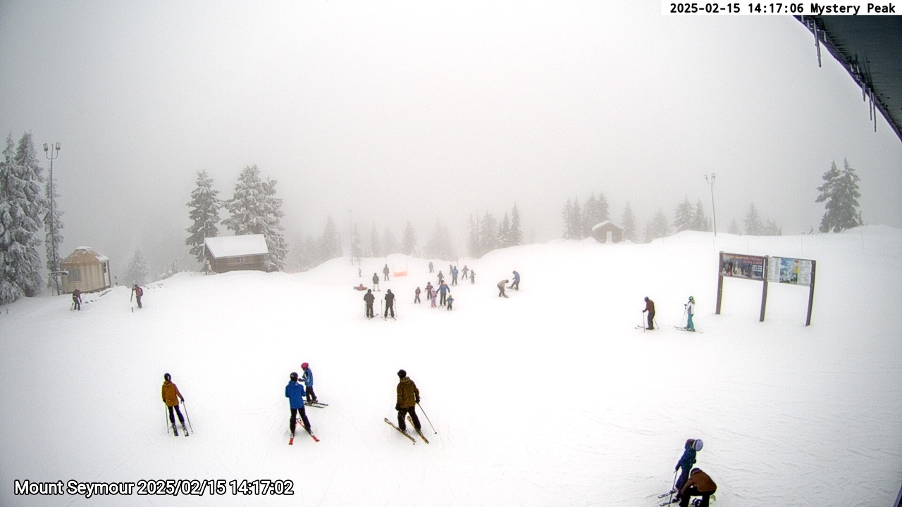 Webcam frame from Mount Seymour on 2025/02/15