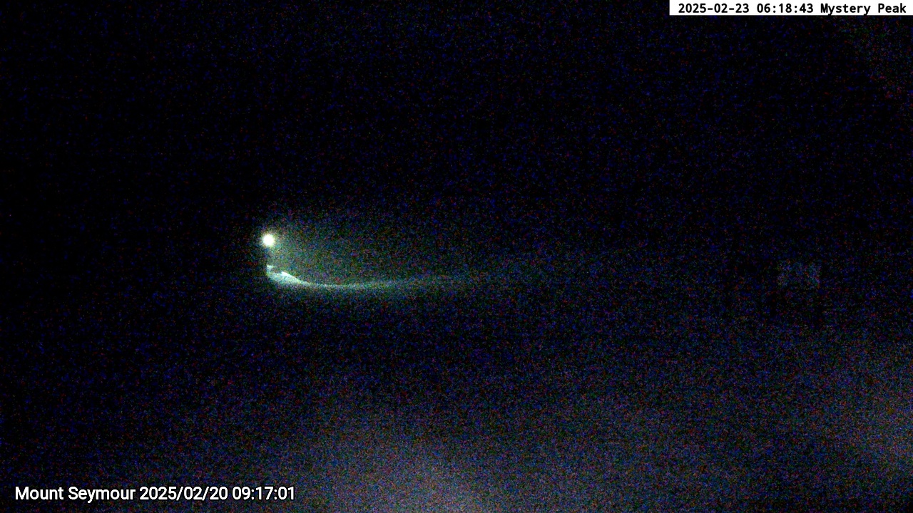 Webcam frame from Mount Seymour on 2025/02/20