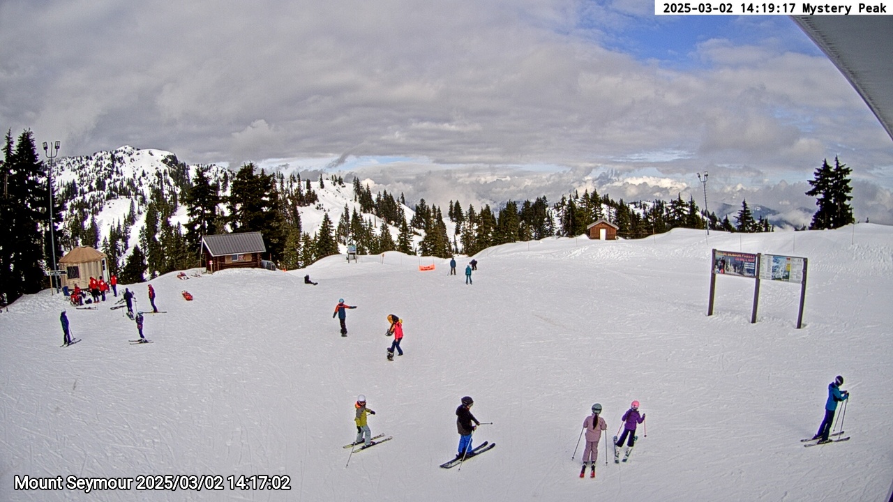 Webcam frame from Mount Seymour on 2025/03/02