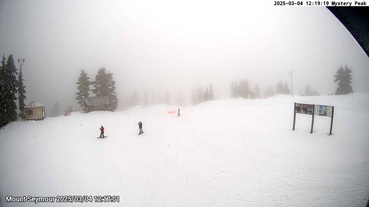 Webcam frame from Mount Seymour at 2025/03/04 12:00