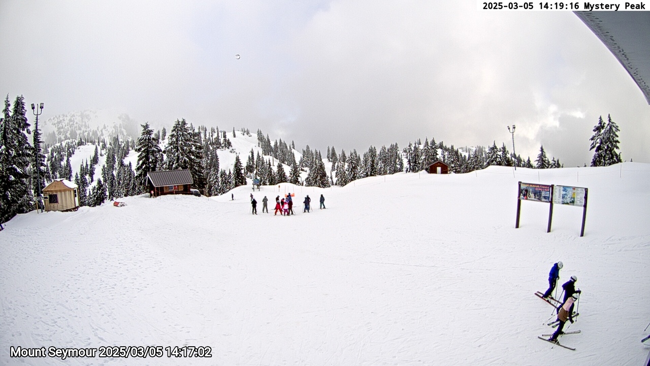 Webcam frame from Mount Seymour on 2025/03/05