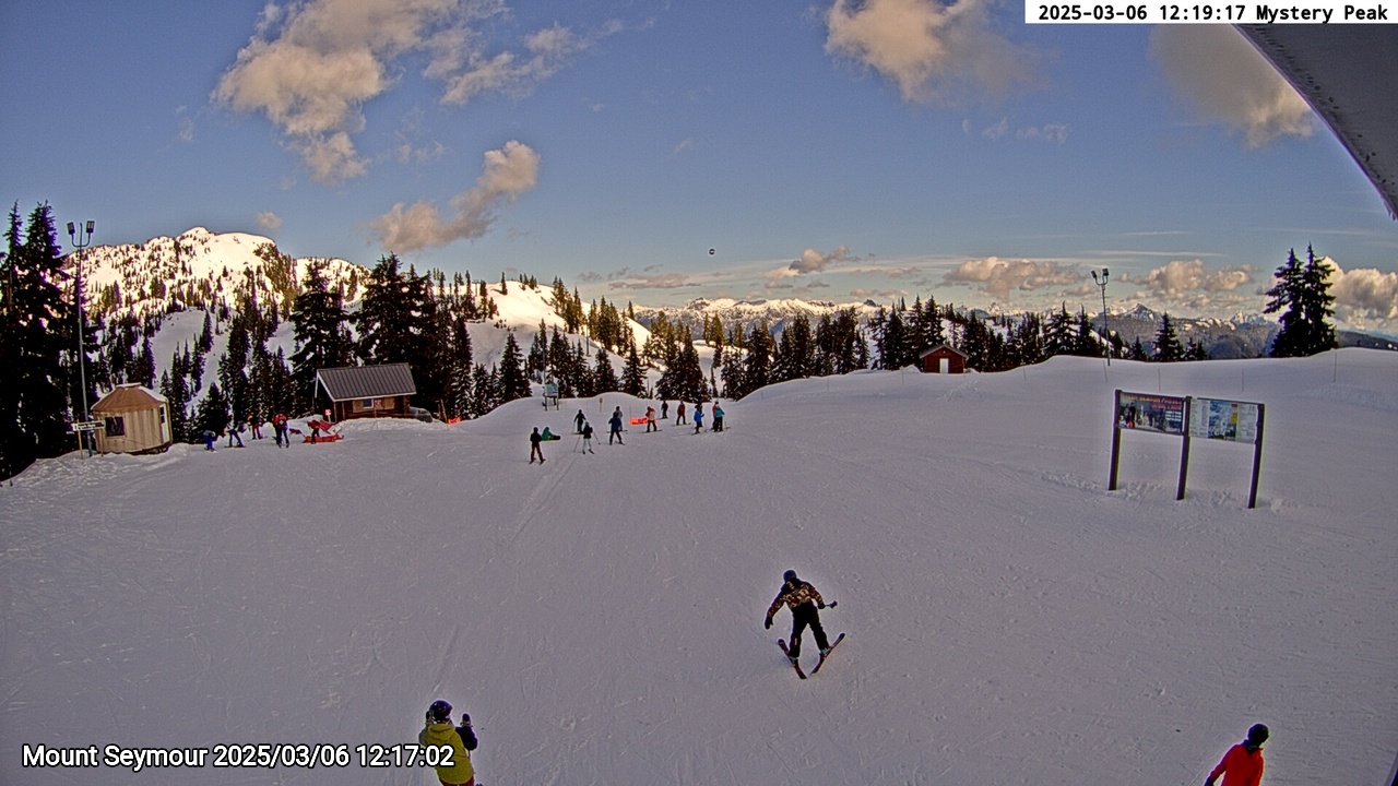Webcam frame from Mount Seymour at 2025/03/06 12:00