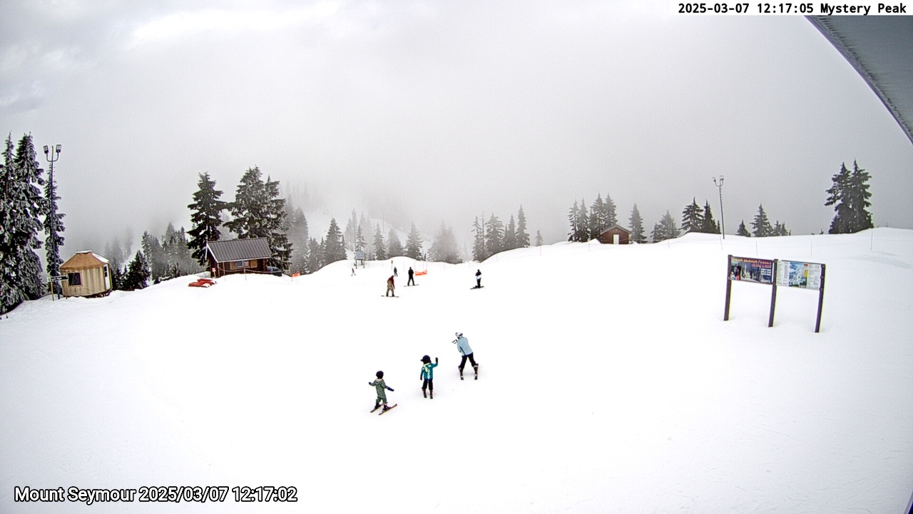 Webcam frame from Mount Seymour at 2025/03/07 12:00