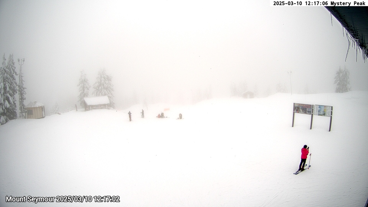Webcam frame from Mount Seymour at 2025/03/10 12:00